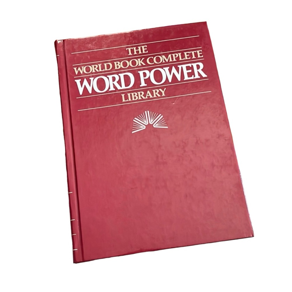 The World Book Complete Word Power‎ Library Volume 2 1981 Hardcover Vintage Book